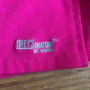 Greys Anatomy Hot pink scrubs set (top and bottom)